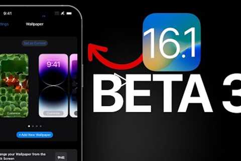 iOS 16.1 Beta 3 Released With MORE Great New Features!