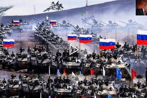 🔴 39 Russian Expensive T-55 Progrev-T Army Vehicles Convoy Destroyed By Ukranian Flenkerf Drones G5