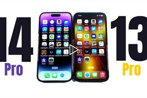 iPhone 14 Pro vs iPhone 13 Pro Speed Test!