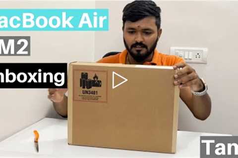 Apple Macbook Air M2 Unboxing in Tamil 😍