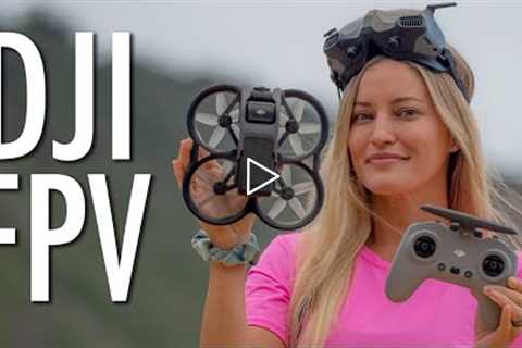 DJI's NEW FPV Drone: AVATA! Unboxing and first impressions!