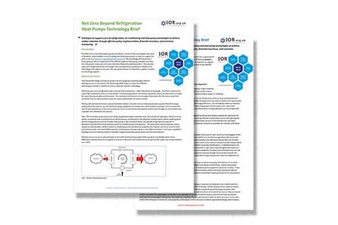 IoR briefs on heat pumps and circular economy