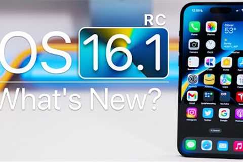 iOS 16.1 RC is Out! - What''''s New?