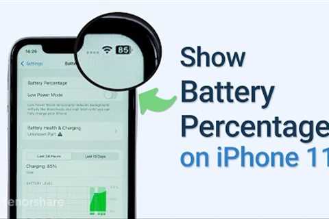 (New) How to Put Battery Percentage On iPhone 11 After iOS 16.1 Update