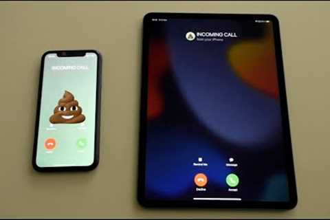 Apple iPhone 11 & iPad Pro 11 (2021) Incoming Call