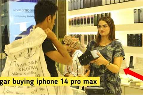 Beggar Buying iPhone 14 Pro Max Prank- Rich Beggar @Bobby Butt