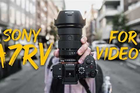 Sony A7RV is AMAZING for VIDEO.
