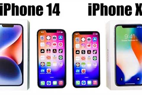 iPhone 14 vs iPhone X SPEED TEST