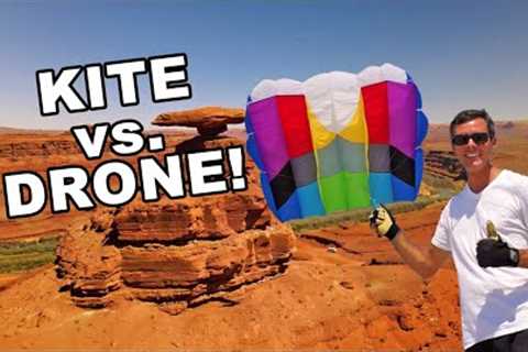 Why kites are BETTER than drones for aerial photography!