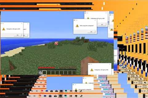 Minecraft vs The World''''s Most Dangerous Computer Virus