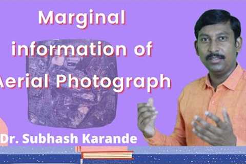 Marginal Information of Aerial Photograph