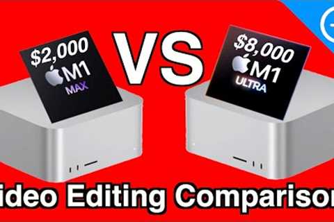 Base Mac Studio vs M1 Ultra Studio for Video Editing!