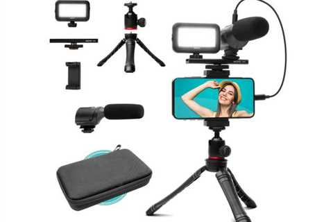 Android Vlogging Package w/ Tripod, Mic, Mild, Extra for $99