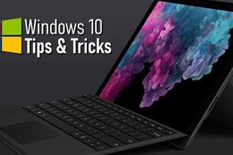 Windows 10 Tips & Tricks You Should Be Using!