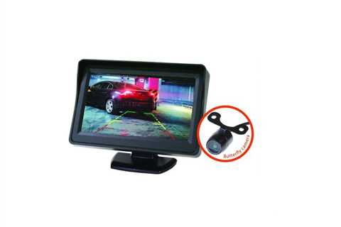 4.3 Inch Gator Reversing Monitor And Camera Kit Wired