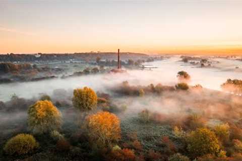 Wageningen in autumn | cinematic drone video 4K