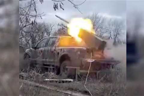 Built Ford War? F-150 Raptor Pressed Into Service as Ukrainian Missile Launcher