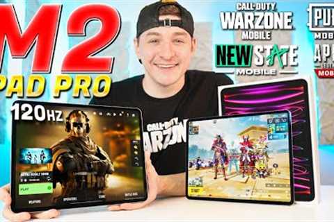 NEW M2 iPad Pro Unboxing and Gameplay 🔥 (PUBG, Warzone, Genshin Impact)