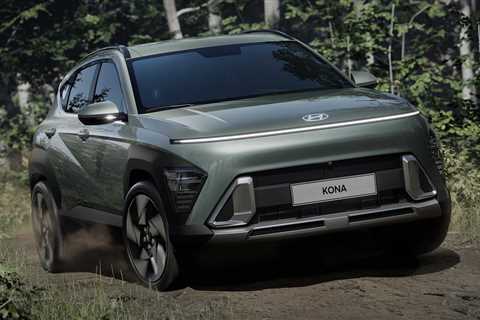 The 2024 Hyundai Kona EV Gets the Cool Staria Van''s Good-Lookin'' Unibrow