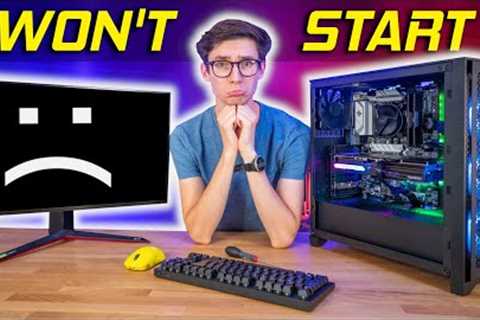 What To Do If Your Gaming PC WONT BOOT! 😭