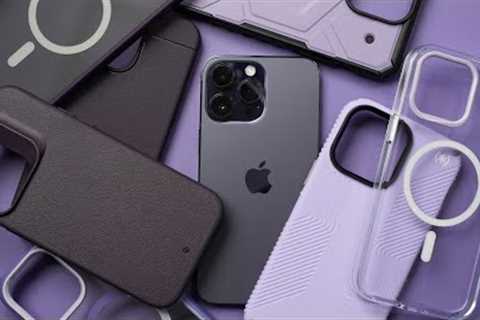 BEST Cases For The Deep Purple iPhone 14 Pro Max!