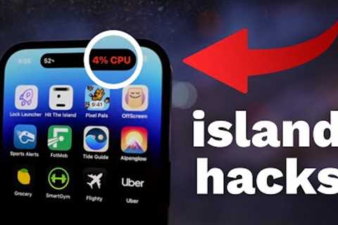 Top 10 DYNAMIC ISLAND Apps for iPhone 14 Pro!