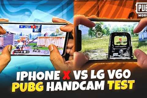 iPhone X VS LG V60 ThinQ 5G Pubg Game Test 2023