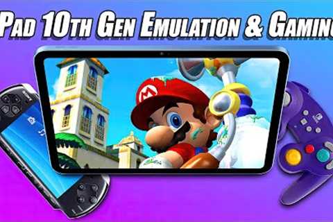 Emulation On The New 10th Gen Apple iPad Is Really Good! Hands-On EMU & Gaming Test