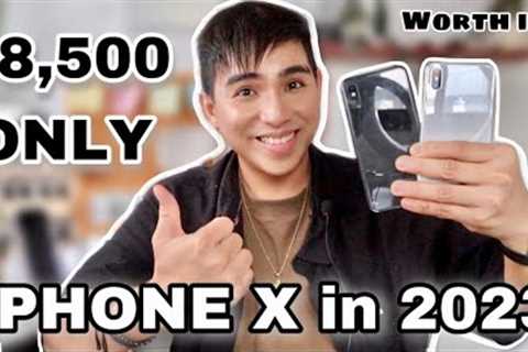 8500 PESOS na IPHONE X sa FACEBOOK MARKETPLACE worth it ba? iPhone X in 2023 PASOK PABA? CAMERA TEST