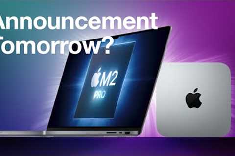 Apple to Announce New Products Tomorrow | New 14 & 16 MacBook Pros Incoming?