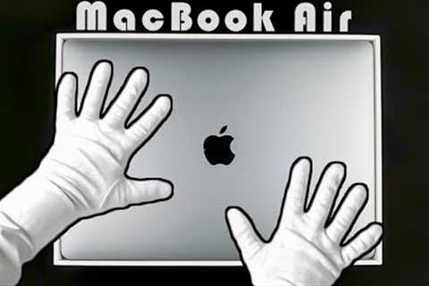 Pure ASMR Unboxing - Apple M1 MacBook Air (Silver)