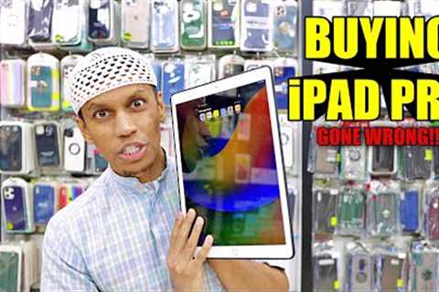 ARAB DAD BUYS iPAD PRO FOR HIS SON !!