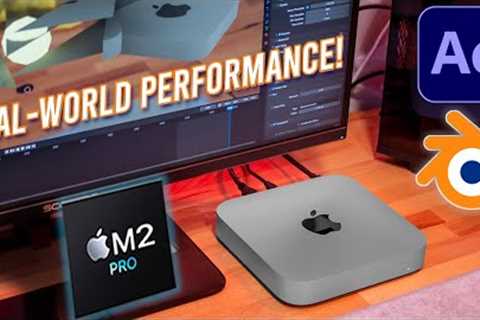 M2 Pro Mac Mini Blender & After Effects Performance! - Vs Mac Studio & PC