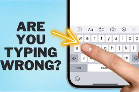 Hate typing on your iPhone? Watch these 10 TIPS!