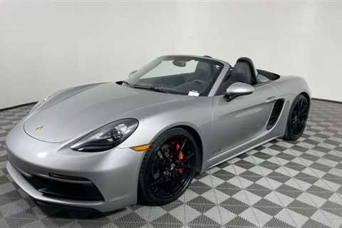 Porsche 718 Boxster Gts For Sale - Porsche Performance Drive