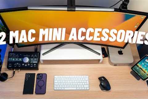 The BEST accessories for the M2 Mac mini!