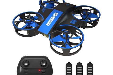 TopSpeedDrones | Small RC Quadcopter with Three Batteries, Maintain Top, 3D Flip, Auto Rotating,..