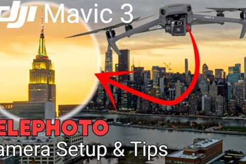 DJI Mavic 3 Telephoto Camera Photography 😲 for Beginners!