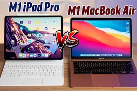 M1 iPad Pro 12.9 vs M1 MacBook Air - The BETTER Laptop?!