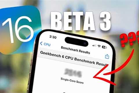 iOS 16.4  BETA 3 - Whats New and Performance Test.