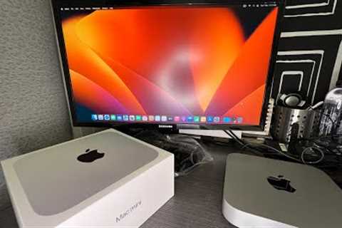 Apple Mac Mini 2023 with M2 chip Unboxing + First Boot Up