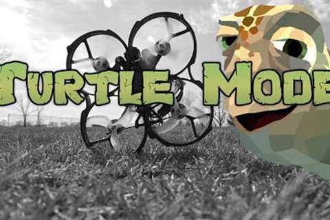 FPV Drone Turtle Mode | 4K Flip, Launch & Landing