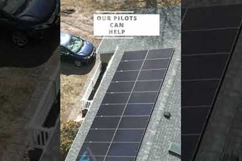 The Future of Energy: Aerial Drone Views of Solar Panels