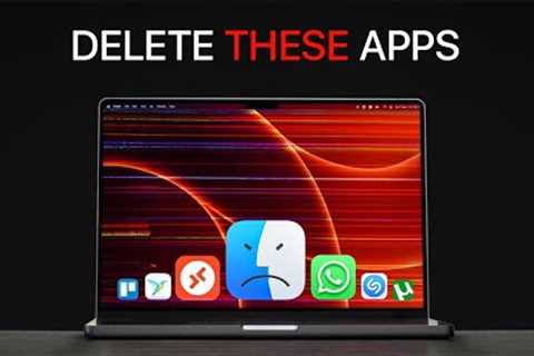 Everyday Mac Software You MUST DELETE right now...