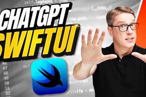 Can ChatGPT write better SwiftUI code than you?