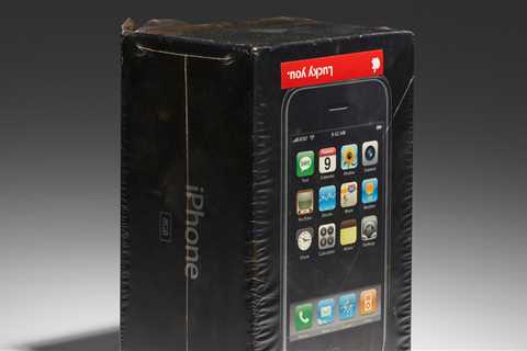 An Unopened 2007 iPhone Can Be Yours (for $32,000 or More)