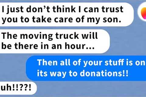 【Apple】MIL Tries To Move In With Us Because She Doesn’t Trust Me With Her Son [he’s my baby boy!]