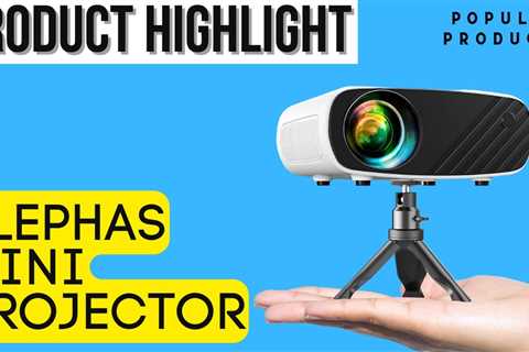 ELEPHAS Mini Projector Product Highlight