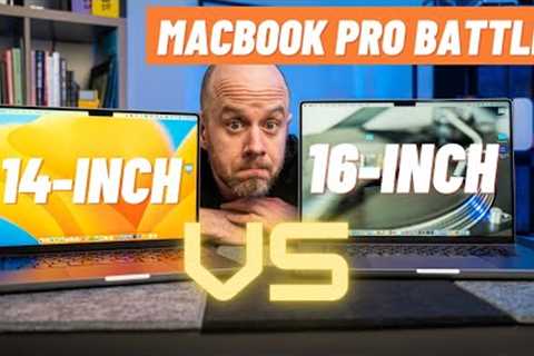 How to choose the right M2 MacBook Pro - 14-inch vs 16-inch