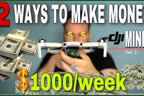 DJI MINI 2 | 2 WAYS TO MAKE MONEY FROM YOUR DRONE